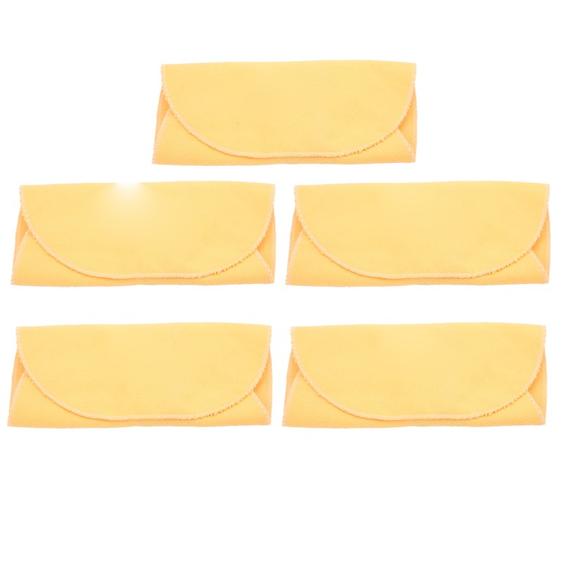 5Pcs Cleaning Cloth Swab Good Water Absorption Washable Repeated Use
