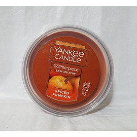 Yankee Candle Spiced Pumpkin Scenterpiece Easy MeltCup, Food & Spice Scent,medium orange,Scenterpiece Easy MeltCups