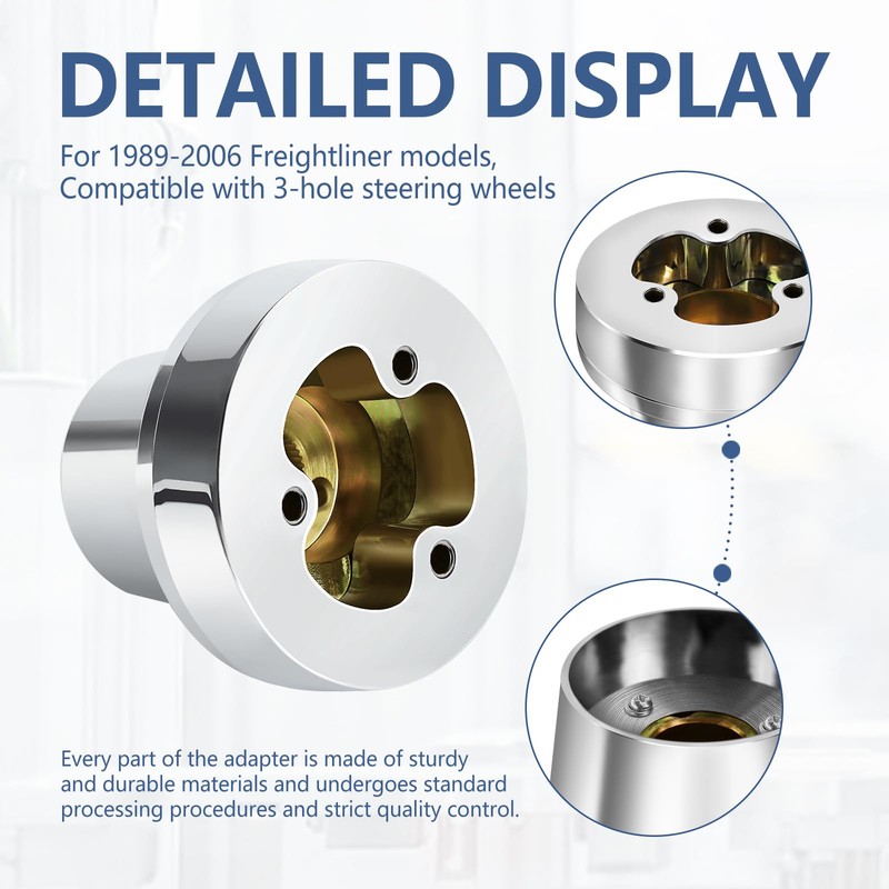 Steering Wheel Adapter 3-Hole Truck Steering Wheel Adapter B1 for