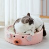 Cat Scratcher Bed Sisal Round Shape Cat Scratcher Lounge Bed