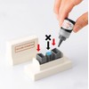 Shachihata Identity Theft Protection Secure Stamper + Marker Set (XHS-1342MS)