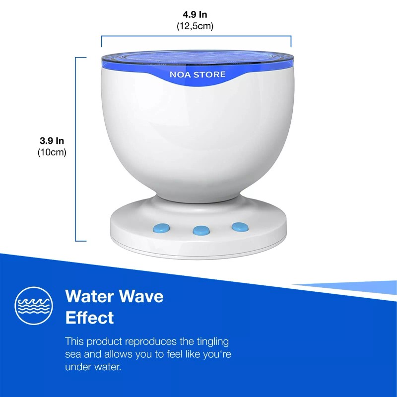 Noa Store Calming Autism Sensory LED Light Projector Toy Relax