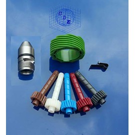 GM TURBO 350 TH350 MUNCIE POWERGLIDE TRANSMISSION SPEEDOMETER GEAR KIT 9/18 19 20 21 22 W/BULLET DRIVE GEAR CLIP