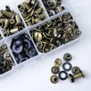 CANGCANG 100 Sets Chicago Binding Screws Posts,Book Binding Rivets,Rivets for