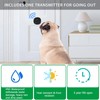 Whimsii Wireless Dog Doorbell, Ring Bell to Go Outside, IP55