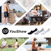 YouShow Sneaker Socks for Men and Women, 10 Pairs of