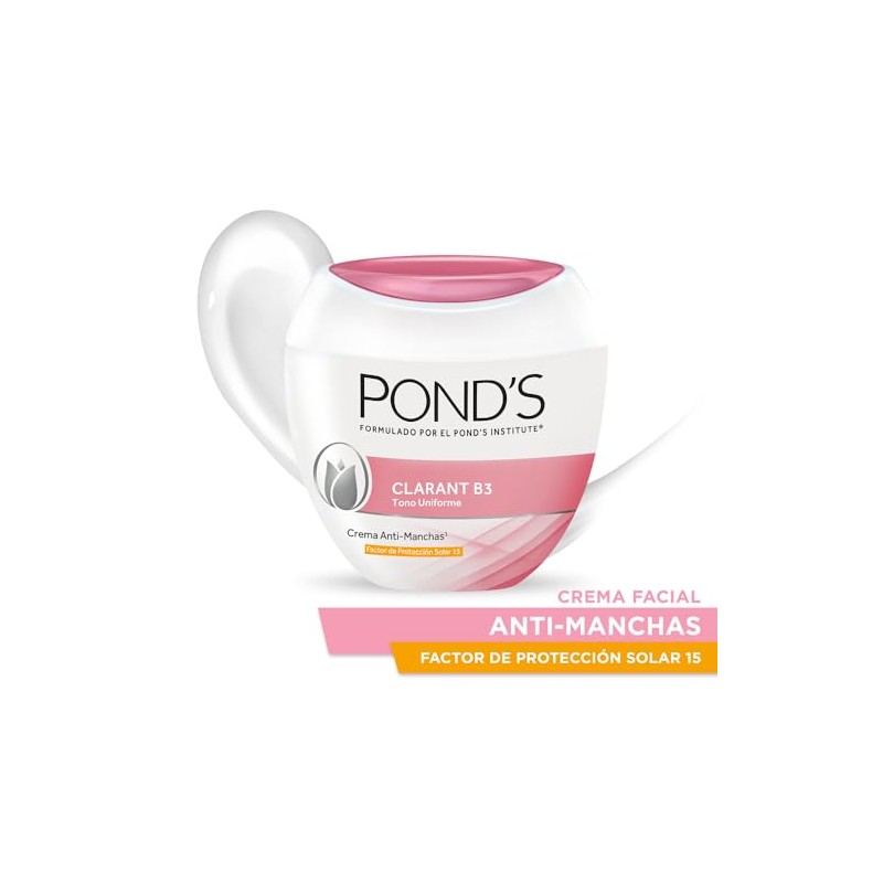 Ponds Crema Facial Anti-manchas Clarant B3 con SPF15 200 g