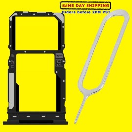 For Motorola Moto G Pure XT2163DL Sim Tray Card Holder SD Tray Adapter Combo Pin