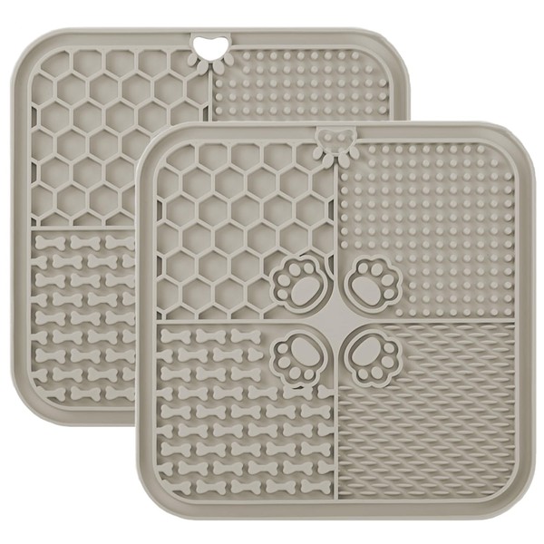 Licky Mats for Dogs and Cats, Slow Feeding Lick Mats