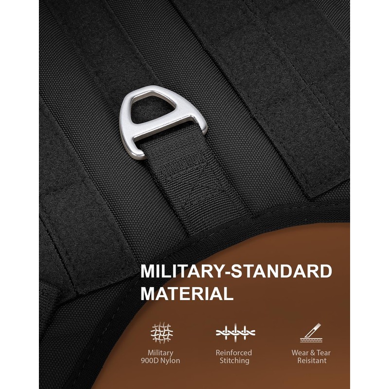 FAYOGOO Dog Harnesses for Extra Large Dogs No Pull Tactical