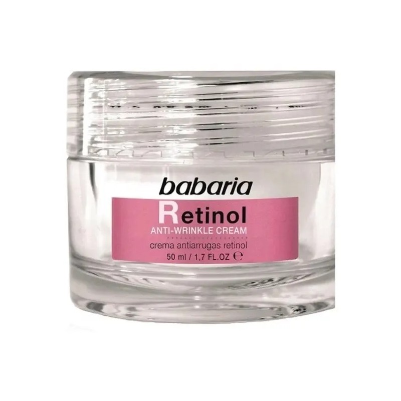 Babaria Crema Facial Antiarrugas Retinol Todo Tipo Piel 50ml