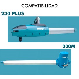 Kit De 5 Controles Remotos Pr2 Power 230 Speed Y Plus Para Pistones Merik: Frecuencia 433 Mhz, 4 Teclas Y 25m De Alcanc
