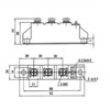 Bridge Rectifier 1600V 3 Terminal 2 in 1 Out Common