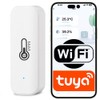 Sone Smart One WiFi Temperatur- & Luftfeuchtigkeitssensor – Kompakt, batteriebetrieben,
