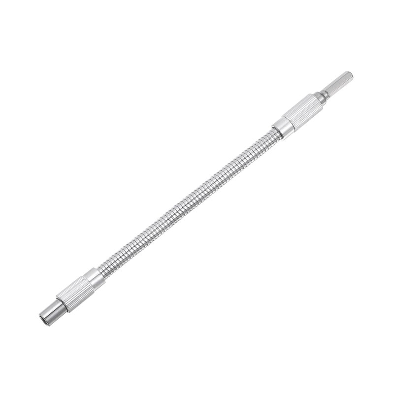 sourcing map 1/4 Inch Hexagonal Shaft Flexible Extension Bit Shaft