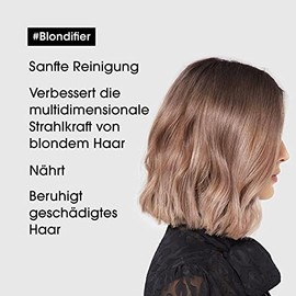 L'Oréal Professionnel Nährendes Haarshampoo für blondes und blondiertes Haar, Açaibeeren-Extrakt, Serie Expert, Blondifier Shampoo Gloss