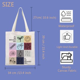 In My Biology Era Tote Bag - Biology Gift for Lovers