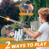 EREBJENH Cool Muzzle Flame Electric Water Gun Toy for Kids