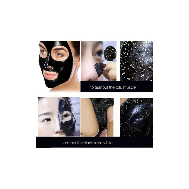 Mascarilla Facial Bioaqua Puntos Negros Carbón Activado 60 G