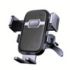 Car Phone Mount, 360° Rotatable Air Vent Holder, One-Hand Release,