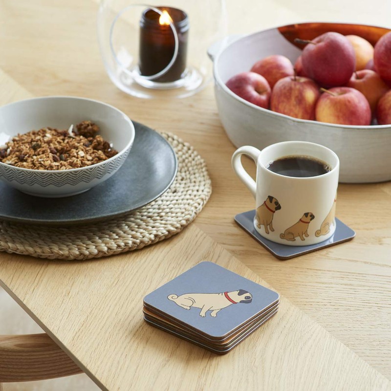 Sweet William Pug Coaster