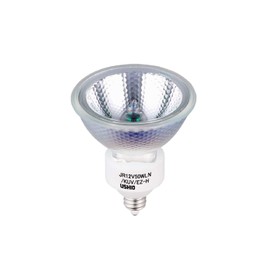 Ushio ADVANCE JR φ50 Halogen Lamp (Energy Saving Type), 12 V, 50 W, Narrow Angle, EZ10 Base, JR12V50WLN/KUV/EZ-H