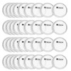 Juvale Blank Button Pins for DIY Crafts - 36-Pack 2.25-Inch