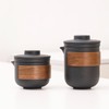 Mini Travel Ceramic Tea Pot Set Chinese Kung Fu Teapot,