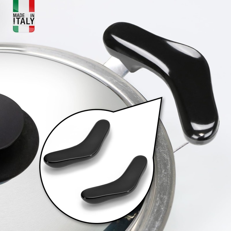 OPPAHA Pot handles not original, but AMC compatible, brass thread
