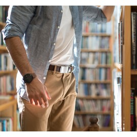 SlideBelts Men's Single Ratchet Belt Buckles (One Size, Silver)