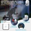 AOSO 2PCS Camara de Seguridad con WiFi 2.4G, 2MP Cámara