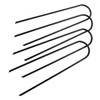 BIUDECO 4pcs Trampoline Stakes Anchors Tent Pegs U-Shaped Stakes Professional
