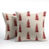 Miaoquhe Christmas Throw Pillow Covers 18X18 Inches Set of 2