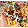 littleshop random 5 pc animal cat and dog action figures