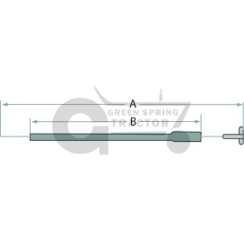 Green Spring Tractor Stop cable for John Deere AR77678 4040, 4050, 4055, 4240, 4250, 4255, 4350