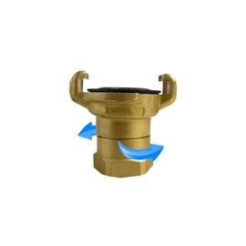 Brass GEKA Type Hose Quick Connect Adapter Claw Fitting Pipe Splitters Lance 3/4 1/2 Male Female (Swivel 3/4" BSP Female)