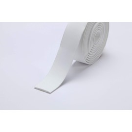 BBB Cycling, RaceRibbon, Bike Handlebar Tape, Foam Grip, Gel Bar Tape, Road, Urban, MTB Bicycles, Non-Slip, Includes Handlebar Plugs, BHT-05, White, One Size