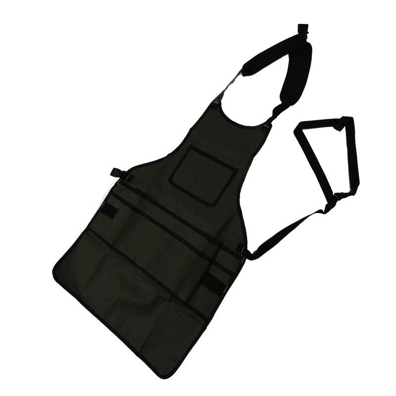 Work Apron Multi Pocket Waterproof Oxford Cloth Tool Bag Pouch