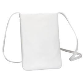 Aspersio Stylish Sacoche Thin Mini Shoulder Bag Bag, powder white