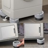 Washing Machine Rubber Mat Support, Washer And Dryer Antivibration Pads,Anti