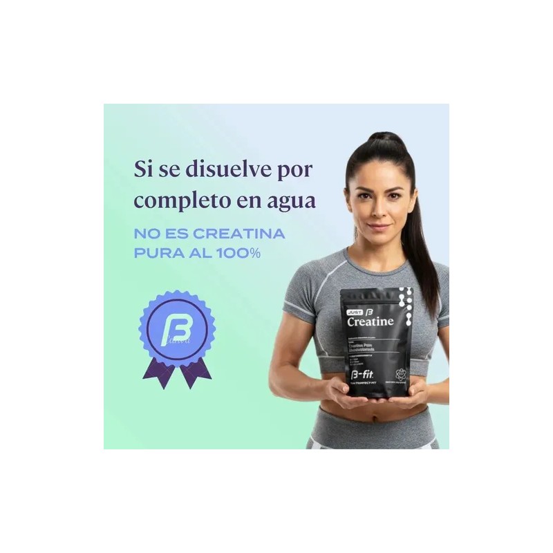 B-FIT B Just Creatine - Creatina Monohidratada Pura en Polvo