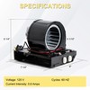 Hipoilk S97017063 Heater Motor Assembly for Broan 655 655F 655-C