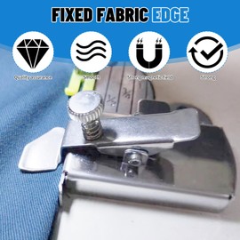 LEIBOCHAO Magnetische Anleitung für Nähmaschinen, magnetische Nähführung, 2 Stück Universal-Nähmaschinen-Zubehör, magnetische Seam Guide für Nähmaschine, Nähen für Nähmaschinen