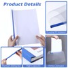 Thenshop 100 Pcs Clear Report Covers with Sliding Bars Sliding