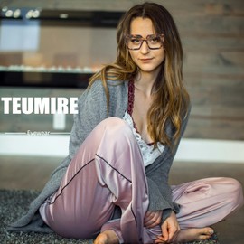 Teumire Oversized Square Blue Light Glasses Women Men Thick Big Frame Computer Eyewear Non Prescription Eye Glasses(Leopard)