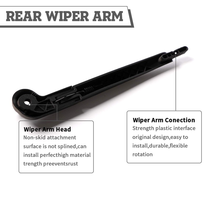 Rear Wiper Arm Blade Nut Set Replacement for Jeep Wrangler