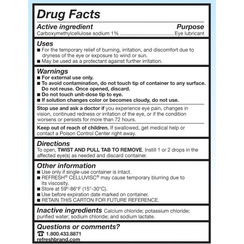 Refresh Celluvisc Lubricant Eye Gel (3-Pack)