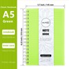HIJYOO Notebook A5, 300 pages/150 sheets Wirebound Spiral Notebooks, A5