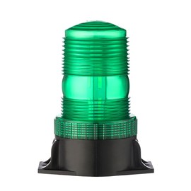 JALN7 LED Emergency Flashing Beacon Strobe Lights Warning for Car Tractor Bus Excavators Forklift12v/24v (Green)