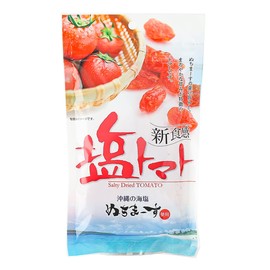 Okinawa Biken Sales New Texture Salt Tomatoes, 3.9 oz (110 g) x 3 Bags, Dried Tomatoes, Nuchimasu, Dried Tomatoes, Okinawa Sea Salt, Dried Tomatoes